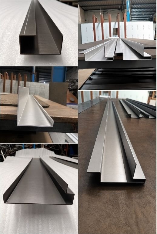 Mild steel customised profiler profile for industrial applications